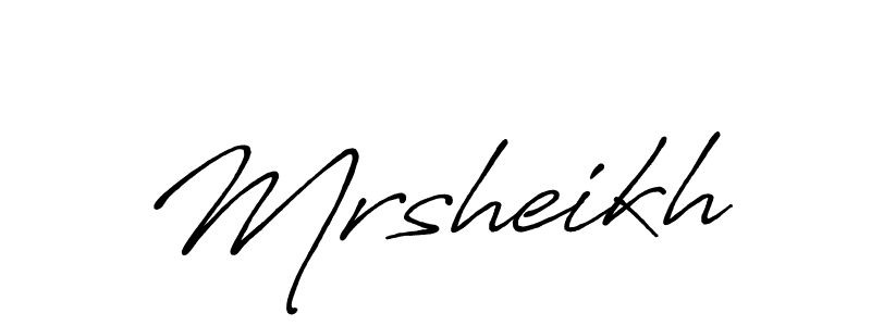 if you are searching for the best signature style for your name Mrsheikh. so please give up your signature search. here we have designed multiple signature styles  using Antro_Vectra_Bolder. Mrsheikh signature style 7 images and pictures png