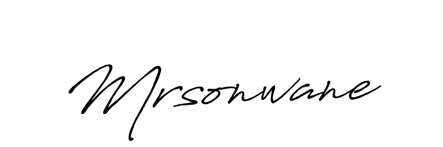 Also You can easily find your signature by using the search form. We will create Mrsonwane name handwritten signature images for you free of cost using Antro_Vectra_Bolder sign style. Mrsonwane signature style 7 images and pictures png