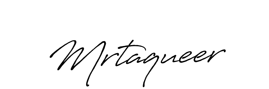 It looks lik you need a new signature style for name Mrtaqueer. Design unique handwritten (Antro_Vectra_Bolder) signature with our free signature maker in just a few clicks. Mrtaqueer signature style 7 images and pictures png