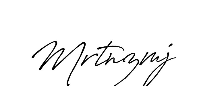 Use a signature maker to create a handwritten signature online. With this signature software, you can design (Antro_Vectra_Bolder) your own signature for name Mrtnzmj. Mrtnzmj signature style 7 images and pictures png