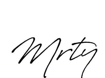 The best way (Antro_Vectra_Bolder) to make a short signature is to pick only two or three words in your name. The name Mrty include a total of six letters. For converting this name. Mrty signature style 7 images and pictures png