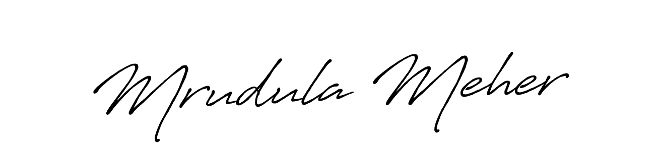 How to Draw Mrudula Meher signature style? Antro_Vectra_Bolder is a latest design signature styles for name Mrudula Meher. Mrudula Meher signature style 7 images and pictures png