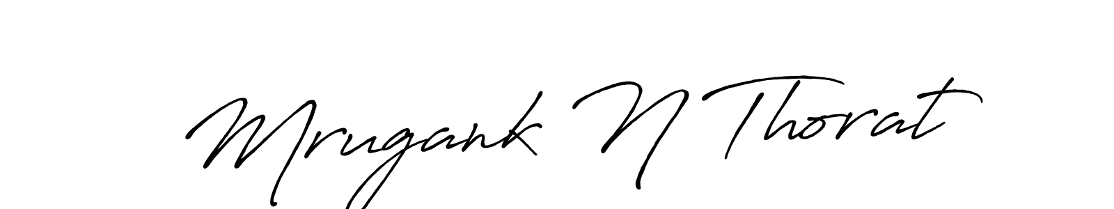 Similarly Antro_Vectra_Bolder is the best handwritten signature design. Signature creator online .You can use it as an online autograph creator for name Mrugank N Thorat. Mrugank N Thorat signature style 7 images and pictures png