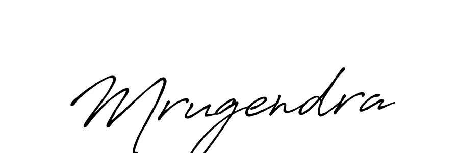 The best way (Antro_Vectra_Bolder) to make a short signature is to pick only two or three words in your name. The name Mrugendra include a total of six letters. For converting this name. Mrugendra signature style 7 images and pictures png