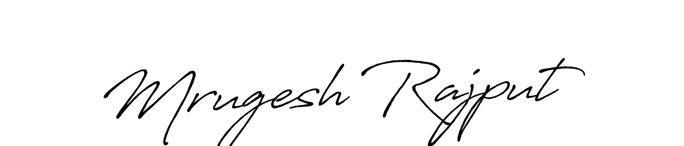 You should practise on your own different ways (Antro_Vectra_Bolder) to write your name (Mrugesh Rajput) in signature. don't let someone else do it for you. Mrugesh Rajput signature style 7 images and pictures png