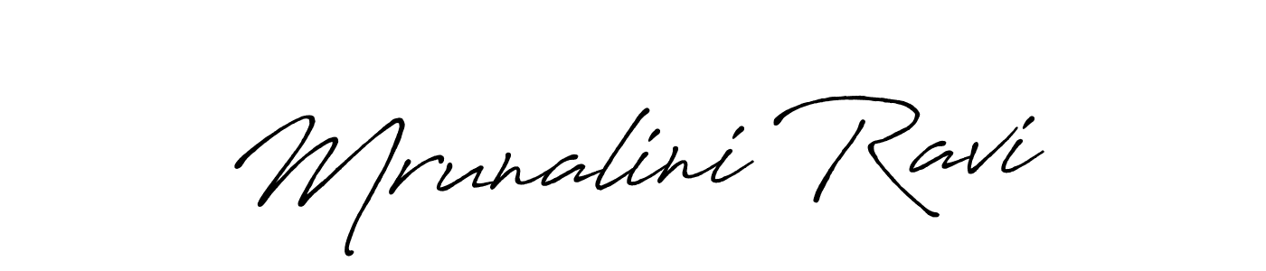 This is the best signature style for the Mrunalini Ravi name. Also you like these signature font (Antro_Vectra_Bolder). Mix name signature. Mrunalini Ravi signature style 7 images and pictures png