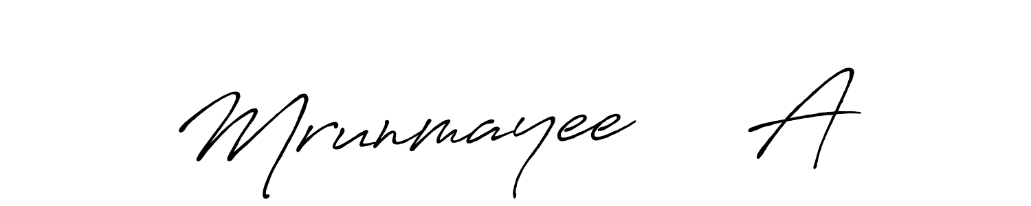 It looks lik you need a new signature style for name Mrunmayee     A. Design unique handwritten (Antro_Vectra_Bolder) signature with our free signature maker in just a few clicks. Mrunmayee     A signature style 7 images and pictures png