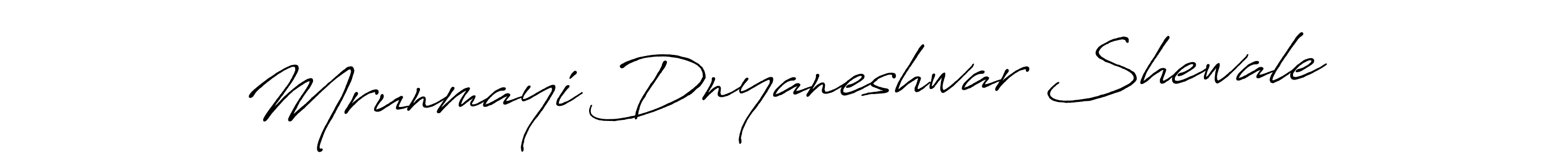 Make a beautiful signature design for name Mrunmayi Dnyaneshwar Shewale. Use this online signature maker to create a handwritten signature for free. Mrunmayi Dnyaneshwar Shewale signature style 7 images and pictures png