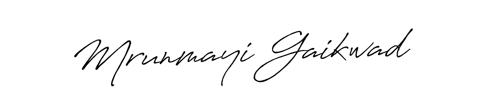 Use a signature maker to create a handwritten signature online. With this signature software, you can design (Antro_Vectra_Bolder) your own signature for name Mrunmayi Gaikwad. Mrunmayi Gaikwad signature style 7 images and pictures png