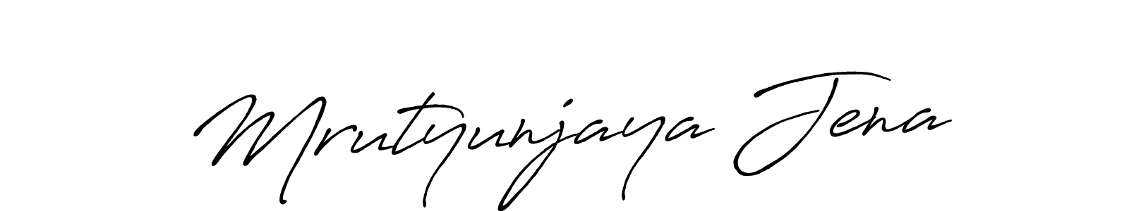 Use a signature maker to create a handwritten signature online. With this signature software, you can design (Antro_Vectra_Bolder) your own signature for name Mrutyunjaya Jena. Mrutyunjaya Jena signature style 7 images and pictures png