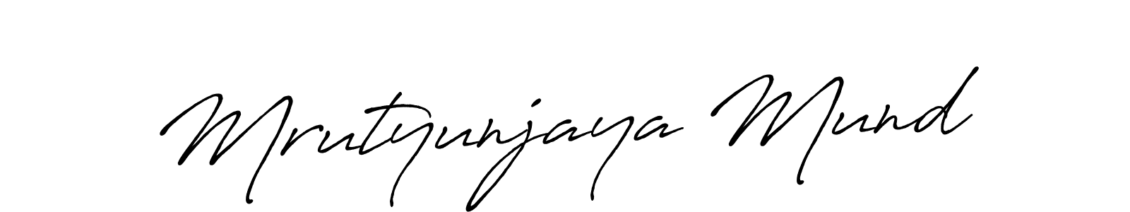 Similarly Antro_Vectra_Bolder is the best handwritten signature design. Signature creator online .You can use it as an online autograph creator for name Mrutyunjaya Mund. Mrutyunjaya Mund signature style 7 images and pictures png