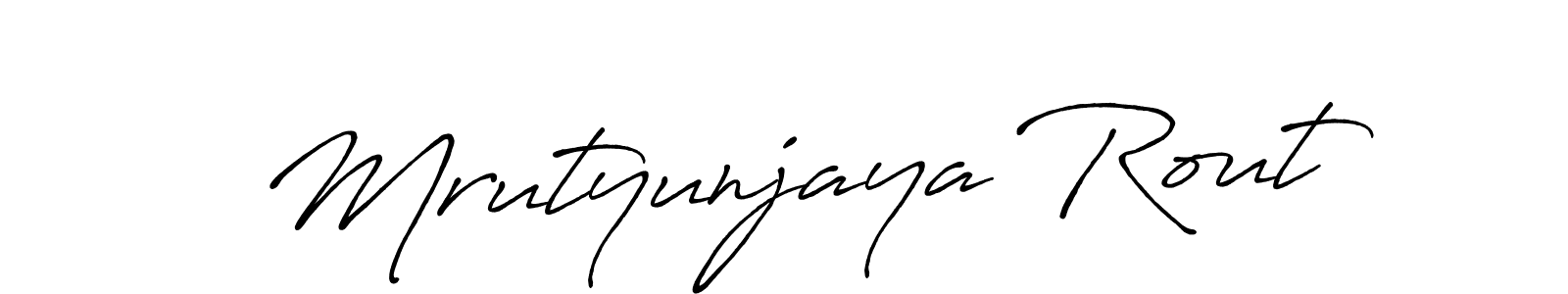 It looks lik you need a new signature style for name Mrutyunjaya Rout. Design unique handwritten (Antro_Vectra_Bolder) signature with our free signature maker in just a few clicks. Mrutyunjaya Rout signature style 7 images and pictures png