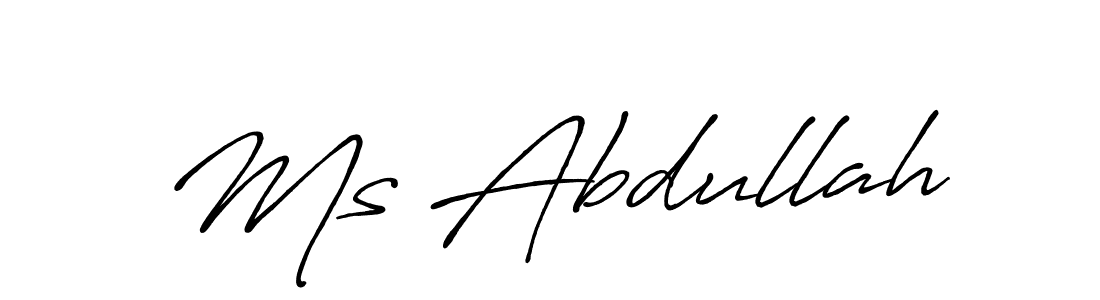 Here are the top 10 professional signature styles for the name Ms Abdullah. These are the best autograph styles you can use for your name. Ms Abdullah signature style 7 images and pictures png