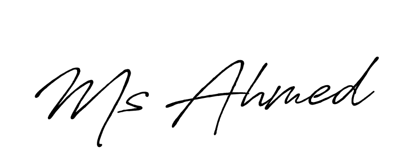 Here are the top 10 professional signature styles for the name Ms Ahmed. These are the best autograph styles you can use for your name. Ms Ahmed signature style 7 images and pictures png