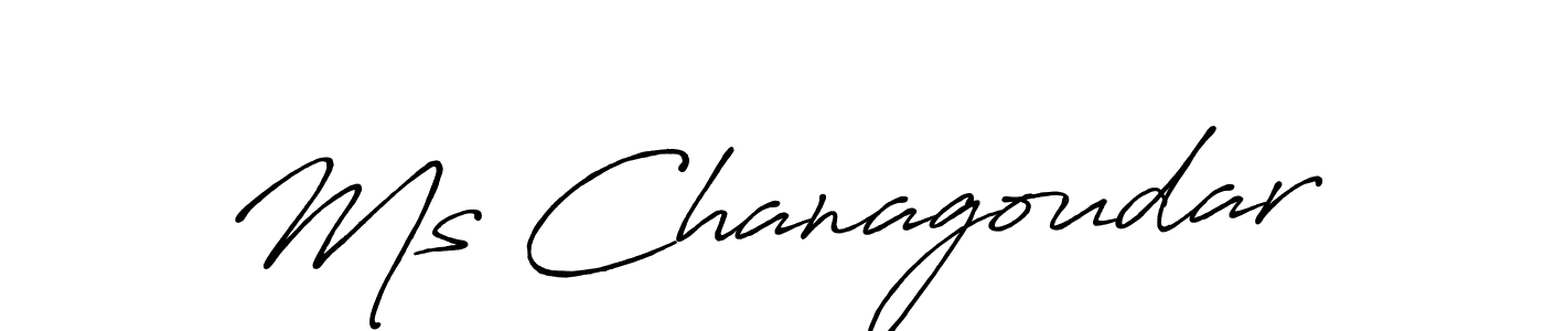 Make a beautiful signature design for name Ms Chanagoudar. Use this online signature maker to create a handwritten signature for free. Ms Chanagoudar signature style 7 images and pictures png