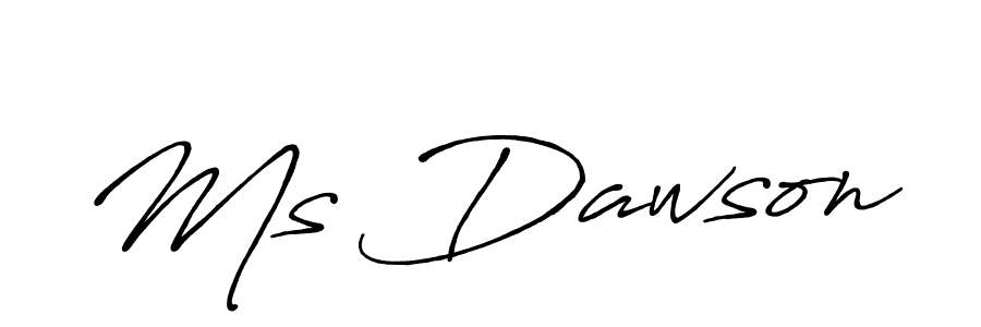 How to Draw Ms Dawson signature style? Antro_Vectra_Bolder is a latest design signature styles for name Ms Dawson. Ms Dawson signature style 7 images and pictures png