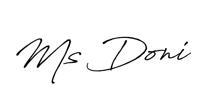 The best way (Antro_Vectra_Bolder) to make a short signature is to pick only two or three words in your name. The name Ms Doni include a total of six letters. For converting this name. Ms Doni signature style 7 images and pictures png