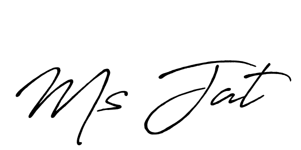 Check out images of Autograph of Ms Jat name. Actor Ms Jat Signature Style. Antro_Vectra_Bolder is a professional sign style online. Ms Jat signature style 7 images and pictures png