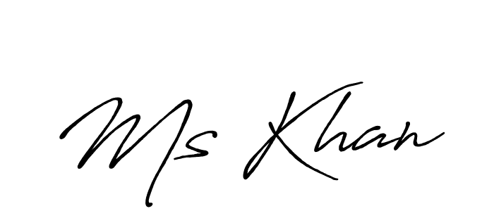 Make a short Ms Khan signature style. Manage your documents anywhere anytime using Antro_Vectra_Bolder. Create and add eSignatures, submit forms, share and send files easily. Ms Khan signature style 7 images and pictures png