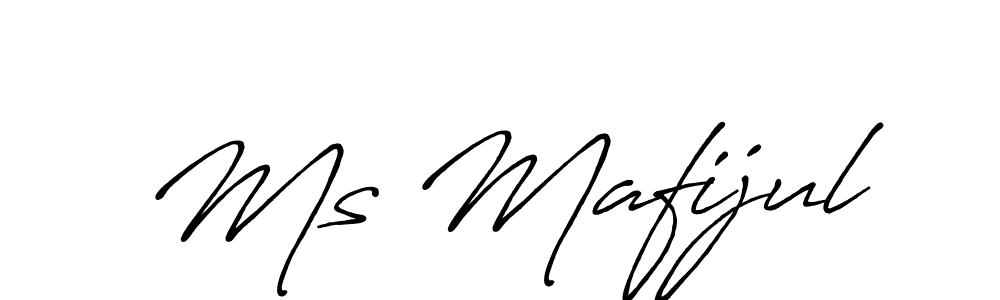 You should practise on your own different ways (Antro_Vectra_Bolder) to write your name (Ms Mafijul) in signature. don't let someone else do it for you. Ms Mafijul signature style 7 images and pictures png