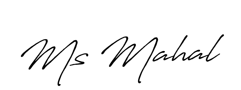 Similarly Antro_Vectra_Bolder is the best handwritten signature design. Signature creator online .You can use it as an online autograph creator for name Ms Mahal. Ms Mahal signature style 7 images and pictures png