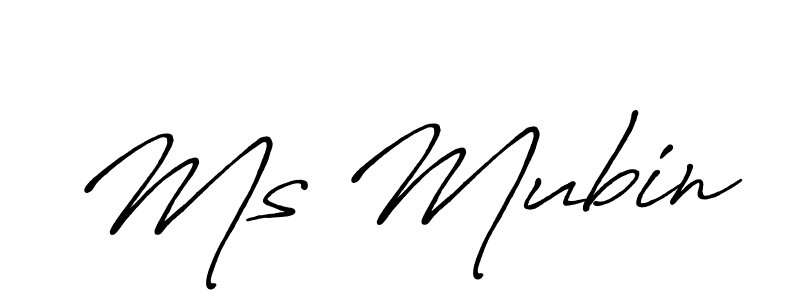 Once you've used our free online signature maker to create your best signature Antro_Vectra_Bolder style, it's time to enjoy all of the benefits that Ms Mubin name signing documents. Ms Mubin signature style 7 images and pictures png