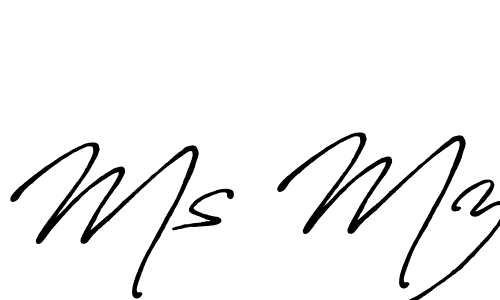 Similarly Antro_Vectra_Bolder is the best handwritten signature design. Signature creator online .You can use it as an online autograph creator for name Ms Mz. Ms Mz signature style 7 images and pictures png