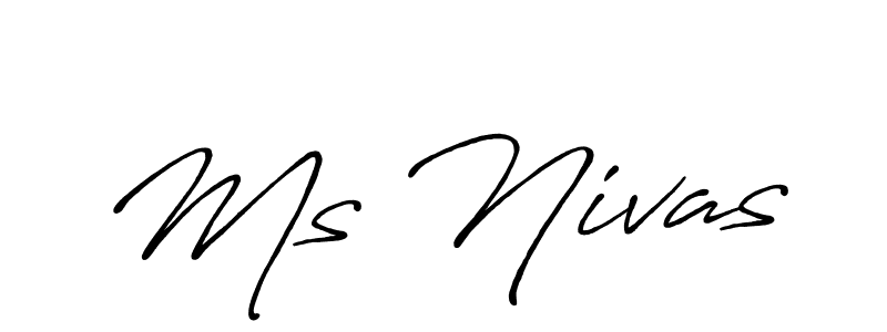 Check out images of Autograph of Ms Nivas name. Actor Ms Nivas Signature Style. Antro_Vectra_Bolder is a professional sign style online. Ms Nivas signature style 7 images and pictures png