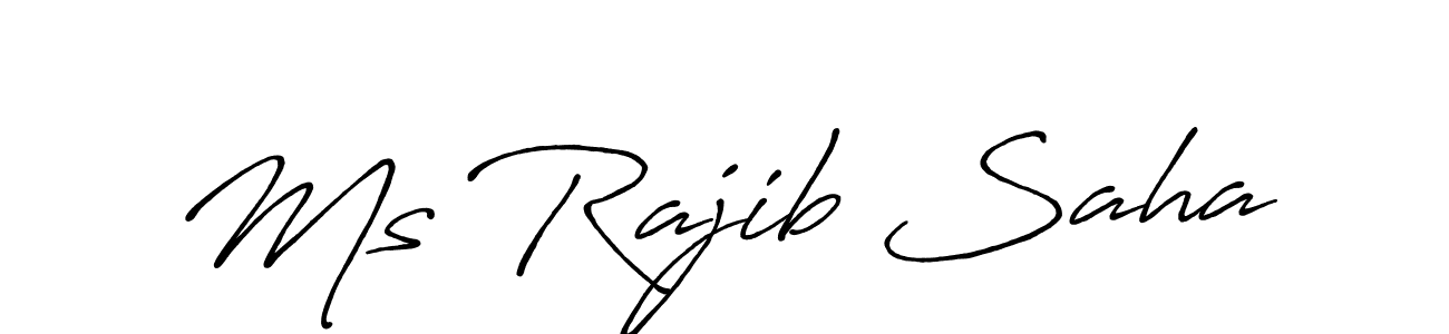 Make a beautiful signature design for name Ms Rajib Saha. Use this online signature maker to create a handwritten signature for free. Ms Rajib Saha signature style 7 images and pictures png