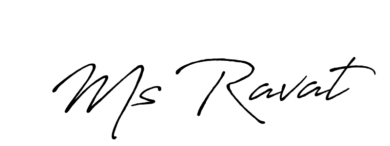 Make a short Ms Ravat signature style. Manage your documents anywhere anytime using Antro_Vectra_Bolder. Create and add eSignatures, submit forms, share and send files easily. Ms Ravat signature style 7 images and pictures png