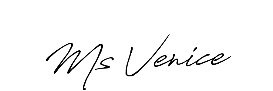 if you are searching for the best signature style for your name Ms Venice. so please give up your signature search. here we have designed multiple signature styles  using Antro_Vectra_Bolder. Ms Venice signature style 7 images and pictures png