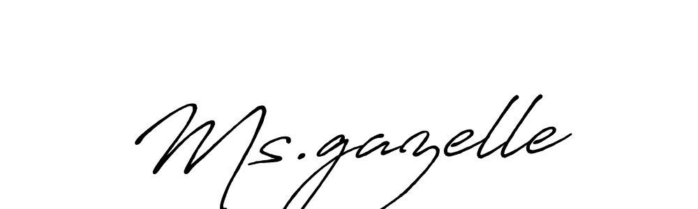 Make a beautiful signature design for name Ms.gazelle. Use this online signature maker to create a handwritten signature for free. Ms.gazelle signature style 7 images and pictures png