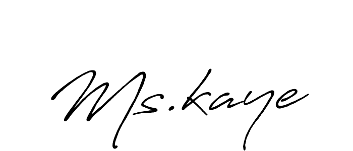 Make a beautiful signature design for name Ms.kaye. Use this online signature maker to create a handwritten signature for free. Ms.kaye signature style 7 images and pictures png