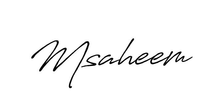 Make a beautiful signature design for name Msaheem. Use this online signature maker to create a handwritten signature for free. Msaheem signature style 7 images and pictures png
