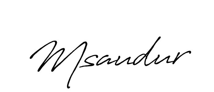 How to Draw Msaudur signature style? Antro_Vectra_Bolder is a latest design signature styles for name Msaudur. Msaudur signature style 7 images and pictures png