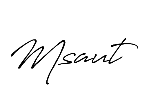 How to Draw Msaut signature style? Antro_Vectra_Bolder is a latest design signature styles for name Msaut. Msaut signature style 7 images and pictures png