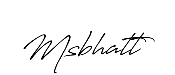 How to Draw Msbhatt signature style? Antro_Vectra_Bolder is a latest design signature styles for name Msbhatt. Msbhatt signature style 7 images and pictures png