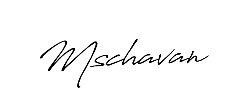 Best and Professional Signature Style for Mschavan. Antro_Vectra_Bolder Best Signature Style Collection. Mschavan signature style 7 images and pictures png