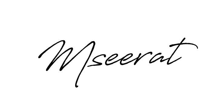 It looks lik you need a new signature style for name Mseerat. Design unique handwritten (Antro_Vectra_Bolder) signature with our free signature maker in just a few clicks. Mseerat signature style 7 images and pictures png