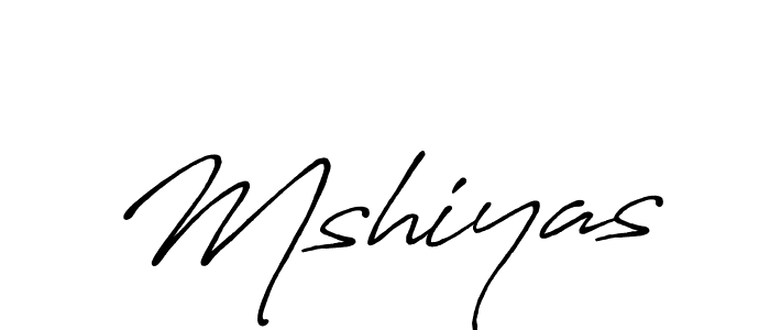 It looks lik you need a new signature style for name Mshiyas. Design unique handwritten (Antro_Vectra_Bolder) signature with our free signature maker in just a few clicks. Mshiyas signature style 7 images and pictures png