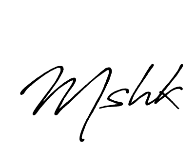 Once you've used our free online signature maker to create your best signature Antro_Vectra_Bolder style, it's time to enjoy all of the benefits that Mshk name signing documents. Mshk signature style 7 images and pictures png