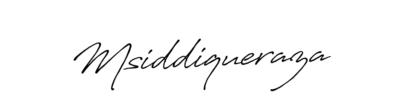 Also You can easily find your signature by using the search form. We will create Msiddiqueraza name handwritten signature images for you free of cost using Antro_Vectra_Bolder sign style. Msiddiqueraza signature style 7 images and pictures png