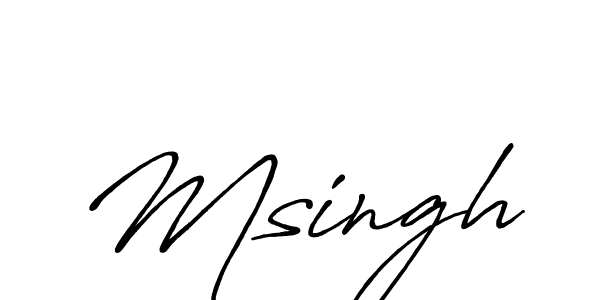 You should practise on your own different ways (Antro_Vectra_Bolder) to write your name (Msingh) in signature. don't let someone else do it for you. Msingh signature style 7 images and pictures png
