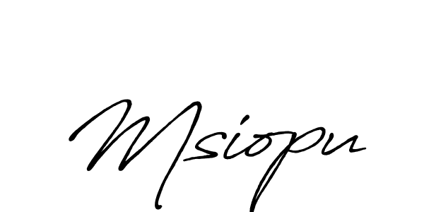It looks lik you need a new signature style for name Msiopu. Design unique handwritten (Antro_Vectra_Bolder) signature with our free signature maker in just a few clicks. Msiopu signature style 7 images and pictures png