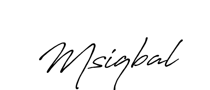Once you've used our free online signature maker to create your best signature Antro_Vectra_Bolder style, it's time to enjoy all of the benefits that Msiqbal name signing documents. Msiqbal signature style 7 images and pictures png