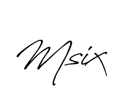 How to make Msix name signature. Use Antro_Vectra_Bolder style for creating short signs online. This is the latest handwritten sign. Msix signature style 7 images and pictures png