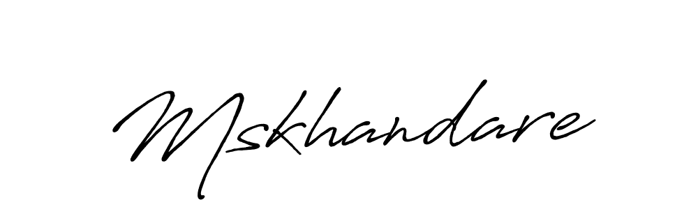 Here are the top 10 professional signature styles for the name Mskhandare. These are the best autograph styles you can use for your name. Mskhandare signature style 7 images and pictures png