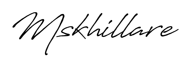Master the art of signing with Mskhillare written in fluent Antro_Vectra_Bolder script. A great template to practice and refine your handwriting. Mskhillare signature style 7 images and pictures png
