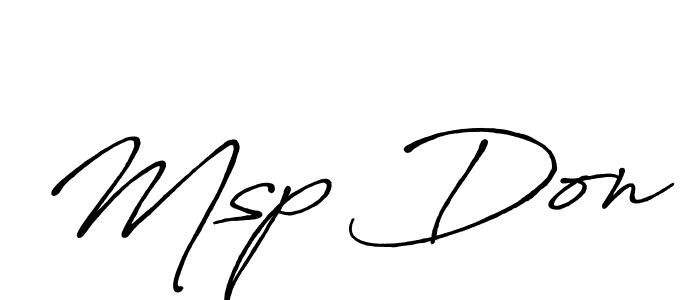 Similarly Antro_Vectra_Bolder is the best handwritten signature design. Signature creator online .You can use it as an online autograph creator for name Msp Don. Msp Don signature style 7 images and pictures png