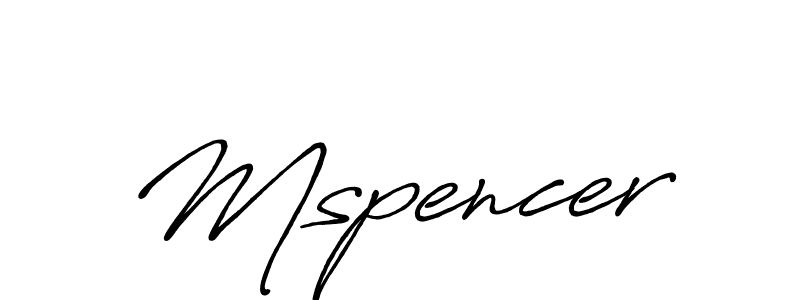 Make a beautiful signature design for name Mspencer. Use this online signature maker to create a handwritten signature for free. Mspencer signature style 7 images and pictures png